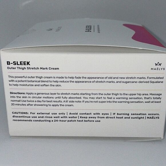 Maelys B-SLEEK Outer Thigh Stretch Mark Cream - Picture 9 of 12